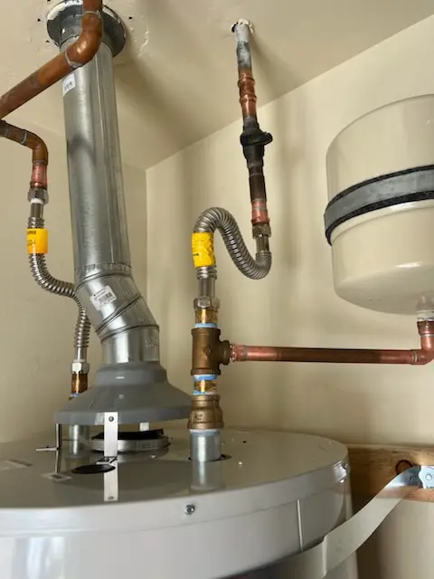 Water heater installation and plumbing repair in Travis Ranch